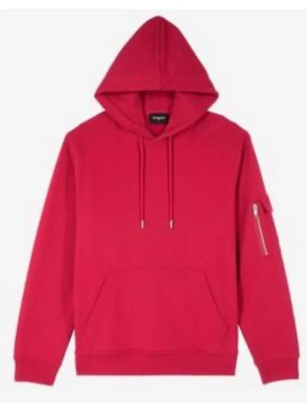 $275 The Kooples Red Hoodie Size Premium Cotton Streetwear Pullover NWT